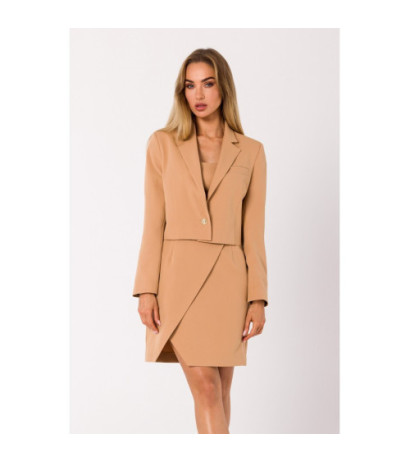 M745 Krótka marynarka - karmelowa