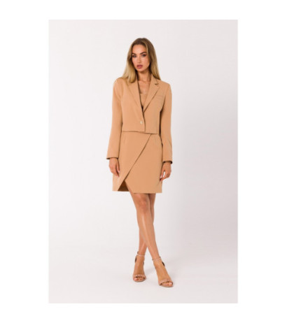 M745 Krótka marynarka - karmelowa