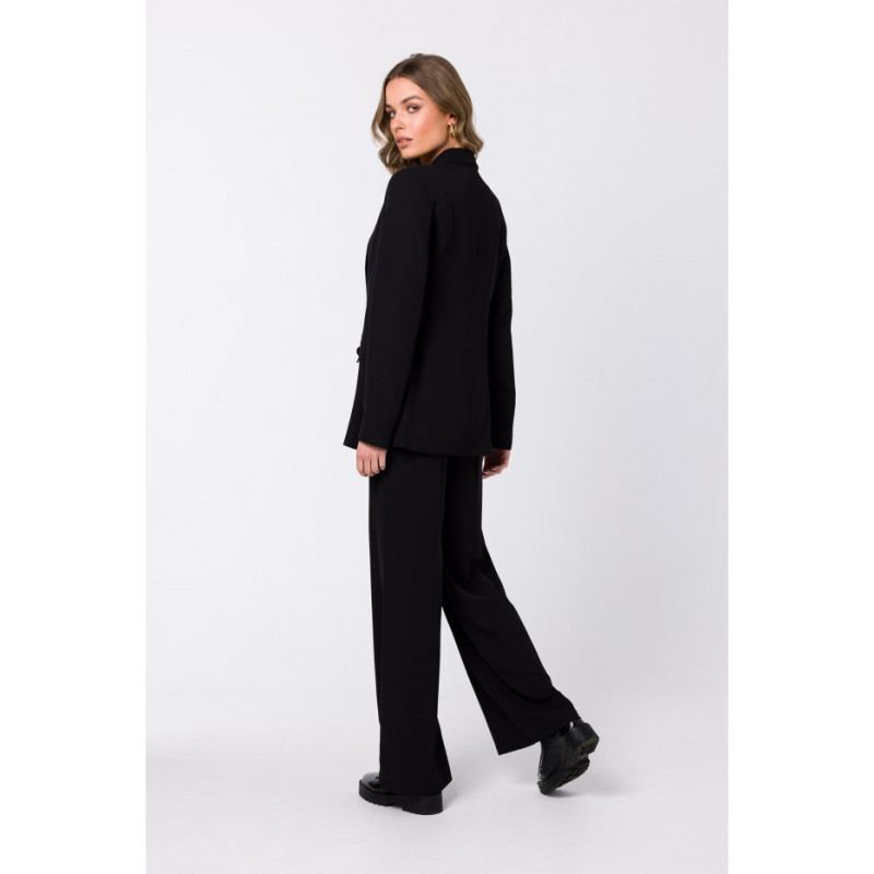 S330 Marynarka bez zapięcia - czarna