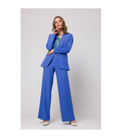 S330 Marynarka bez zapięcia - niebieska