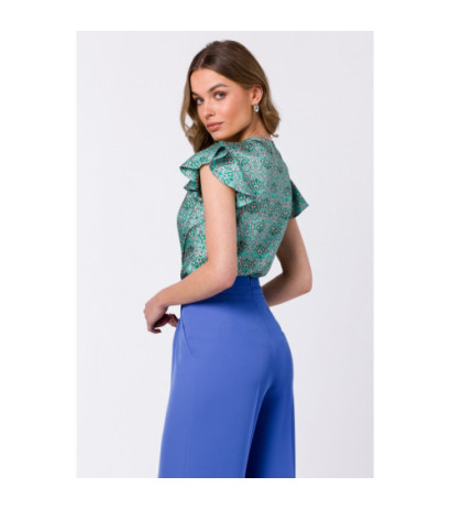 S344 Bluzka z falbankami - model 1