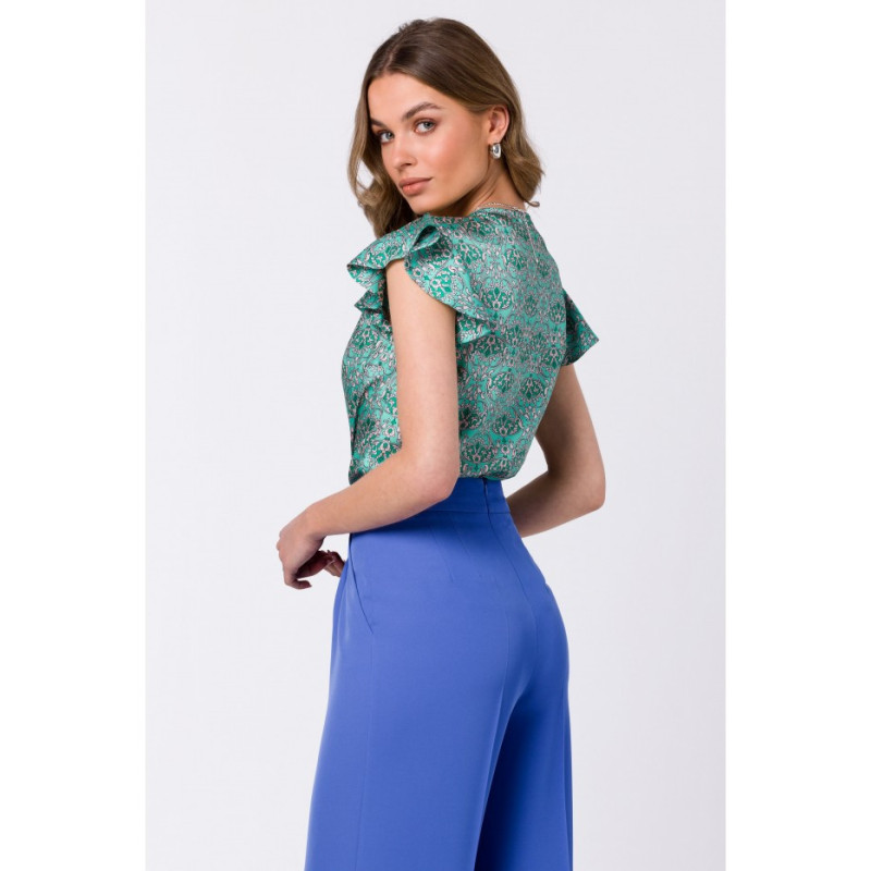 S344 Bluzka z falbankami - model 1