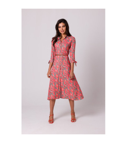 B259 Sukienka rozpinana na przodzie - model 1