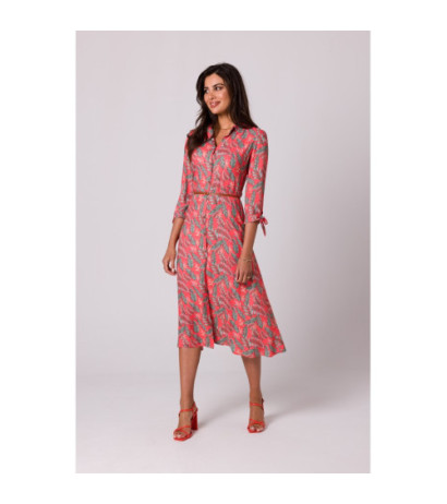 B259 Sukienka rozpinana na przodzie - model 1