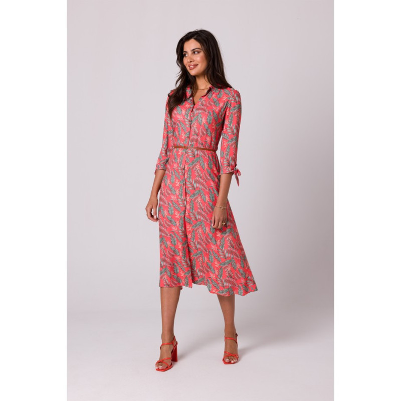 B259 Sukienka rozpinana na przodzie - model 1