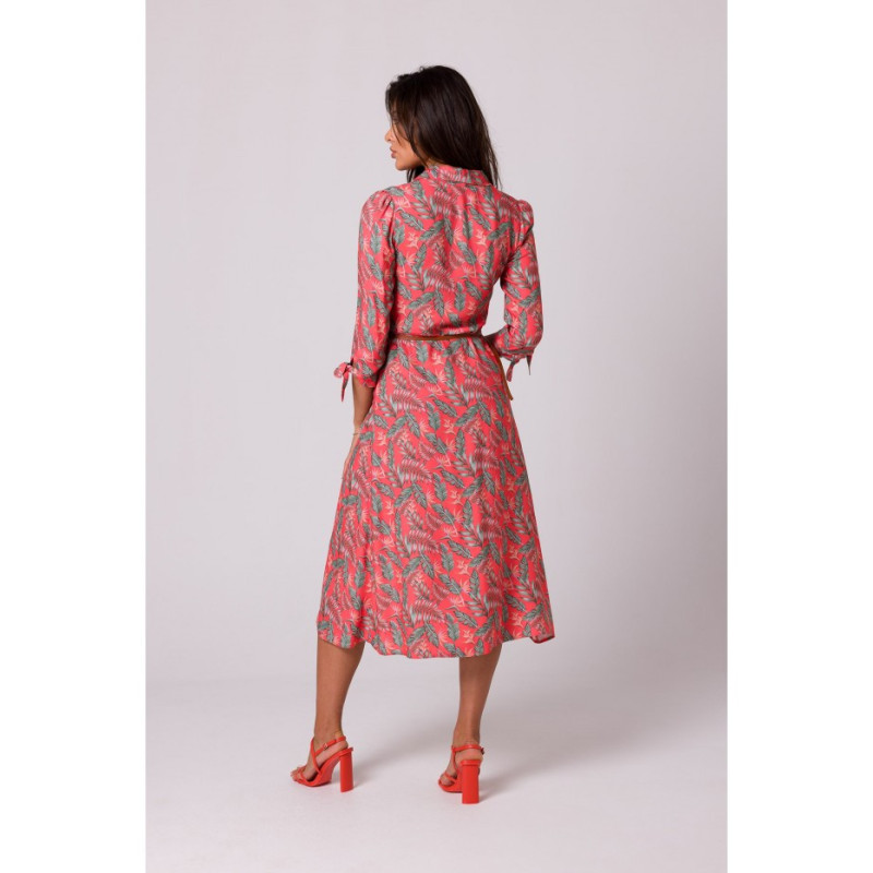 B259 Sukienka rozpinana na przodzie - model 1