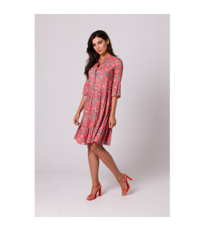 B260 Sukienka z falbanką - model 1