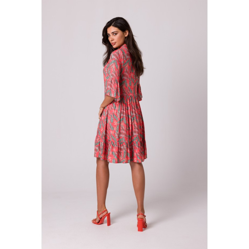 B260 Sukienka z falbanką - model 1