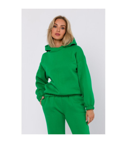 M759 Bluza z kapturem - soczysta zieleń