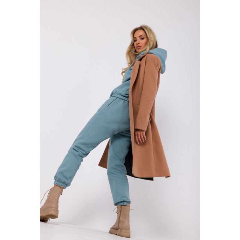 M760 Spodnie dresowe z przeszyciami na nogawkach - agawa