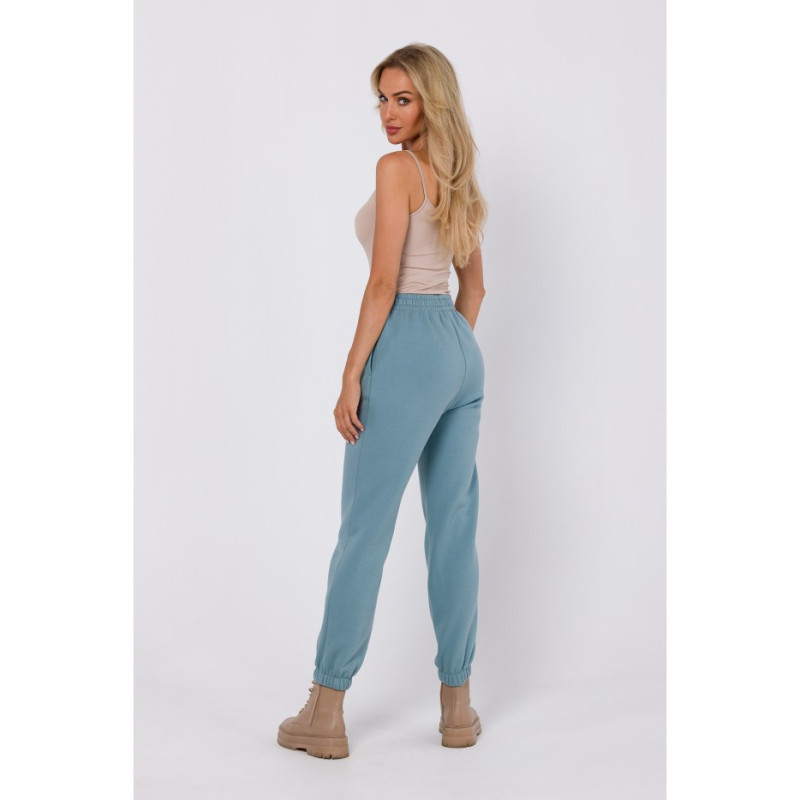 M760 Spodnie dresowe z przeszyciami na nogawkach - agawa