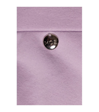 M786 Sukienka z górą na zakładkę - fiołkowa