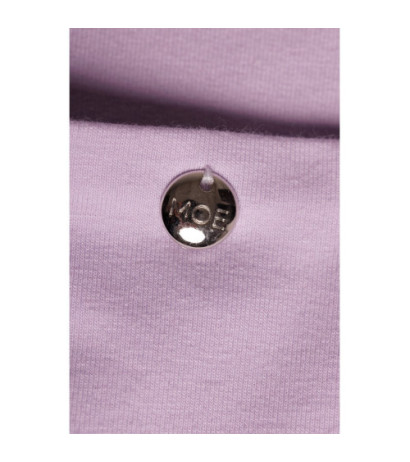 M788 Sukienka trapezowa z kieszonkami - fiołkowa