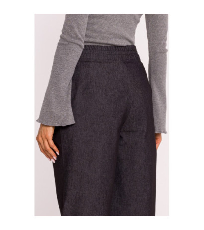 M799 Spodnie z szerokimi nogawkami - grafitowe