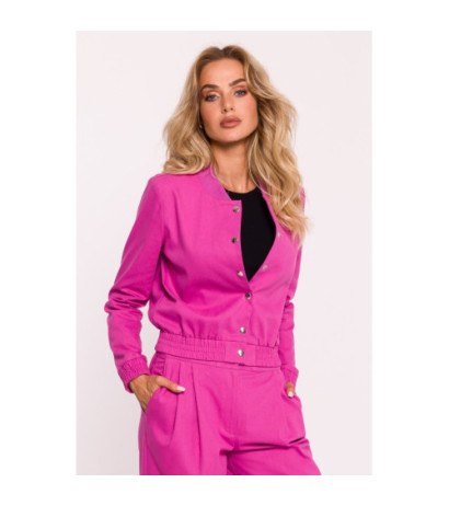 M800 Kurtka bomberka - różowa