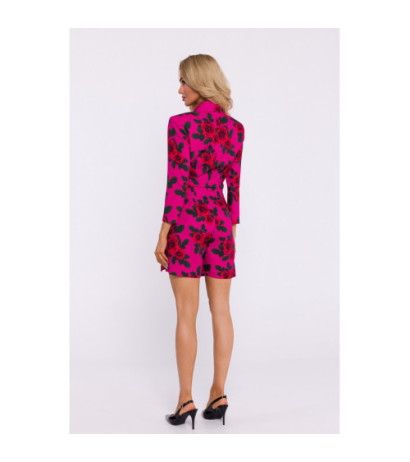 M797 Krótki kombinezon z wiązaniem we wzór - model 2