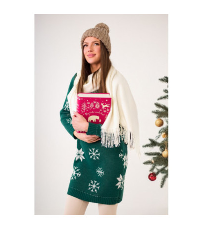 MXS11 Christmas sweater dress - green