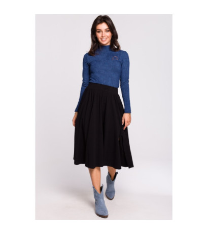 B129 Golf z haftem - denim