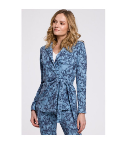 K054 Żakiet wiązany na boku - model 1