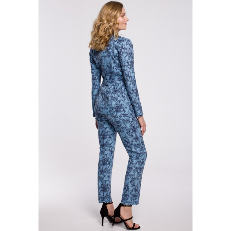 K054 Żakiet wiązany na boku - model 1