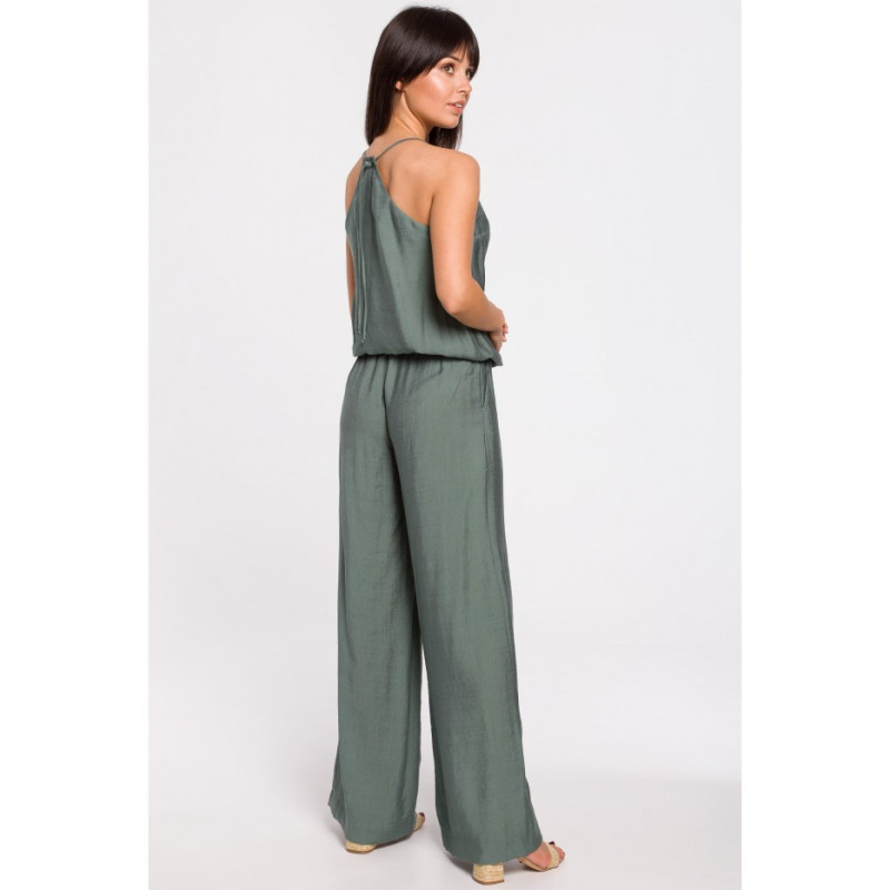 B155 Kombinezon z odkrytymi ramionami - miętowy