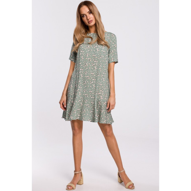 M520 Sukienka z dekoltem na plecach - model 7