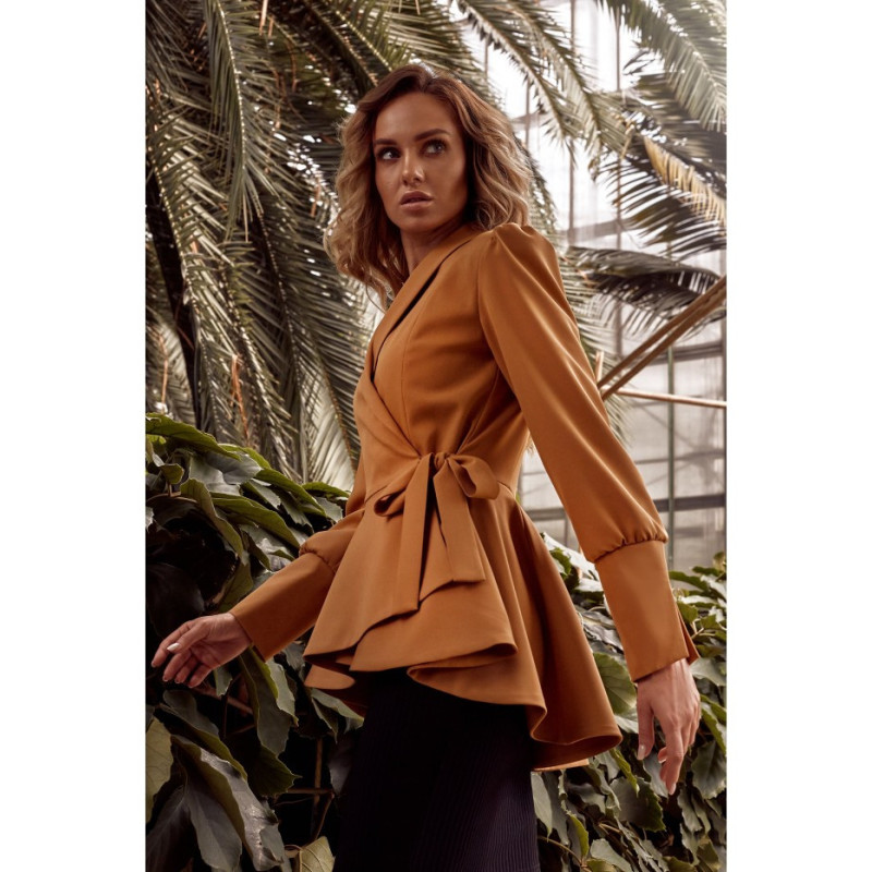 M529 Żakiet typu frak - cynamonowy