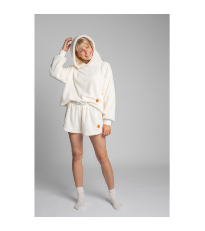 LA005 Pluszowe szorty - ecru