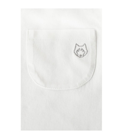 LA015 Bawełniany top do spania bez rękawów - ecru