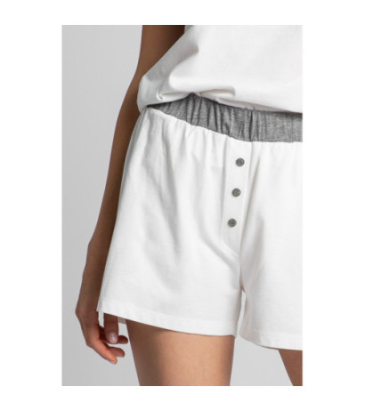 LA017 Bawełniane bokserki - ecru