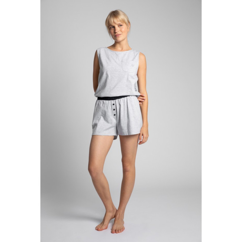 LA017 Bawełniane bokserki - popielaty