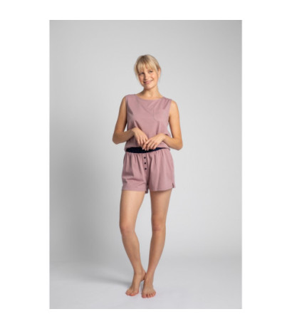 LA017 Bawełniane bokserki - wrzosowy