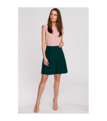 S266 Eleganckie szorty - zielone