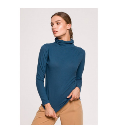 S278 Golf z marszczeniem na boku - morski