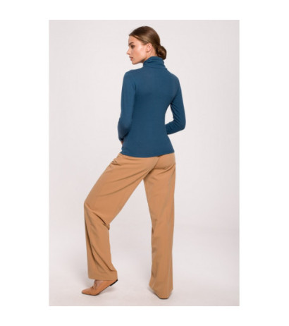 S278 Golf z marszczeniem na boku - morski