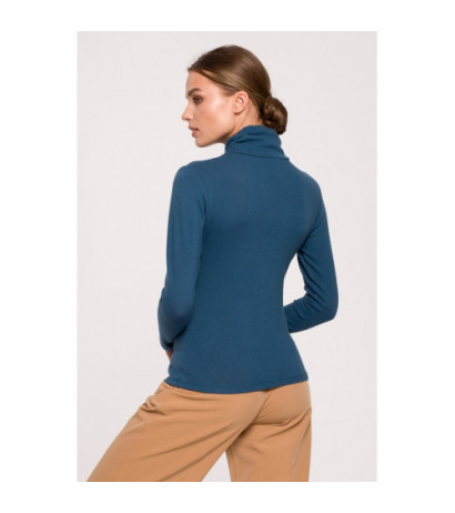 S278 Golf z marszczeniem na boku - morski