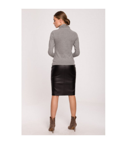 S278 Golf z marszczeniem na boku - szary