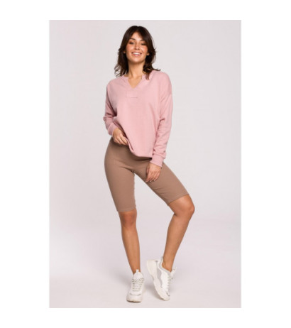 B231 Legginsy typu kolarki - cappuccino