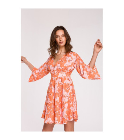 K133 Sukienka rozkloszowana mini - model 1