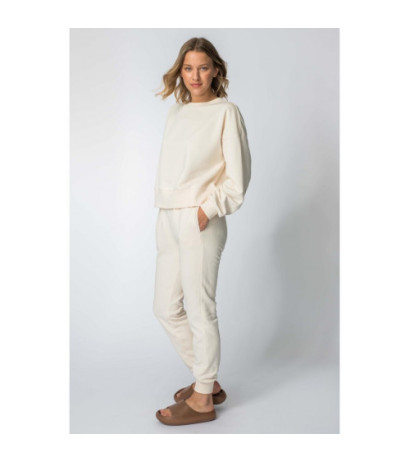 LA111 Bluza ze ściągaczami - waniliowa