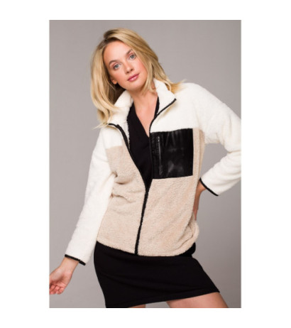 LA115 Pluszowa bluza na zamek - model 3