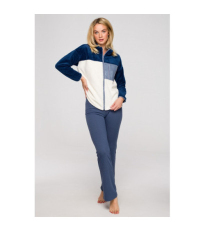 LA115 Pluszowa bluza na zamek - model 4