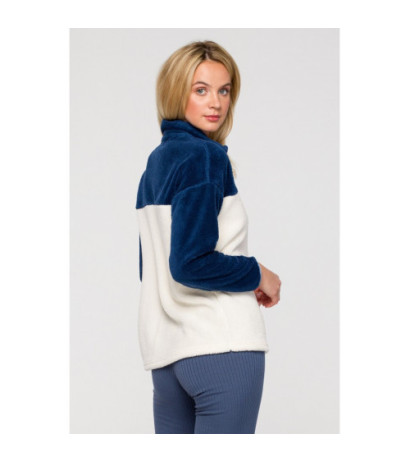 LA115 Pluszowa bluza na zamek - model 4