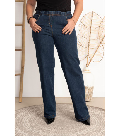 High-waisted flared jeans JEANGA 11 Blue