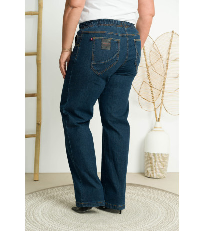 High-waisted flared jeans JEANGA 11 Blue