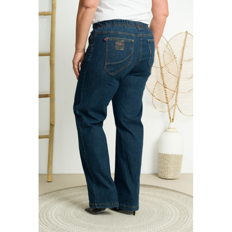 High-waisted flared jeans JEANGA 11 Blue