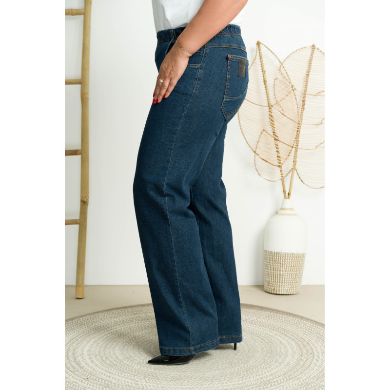 High-waisted flared jeans JEANGA 11 Blue