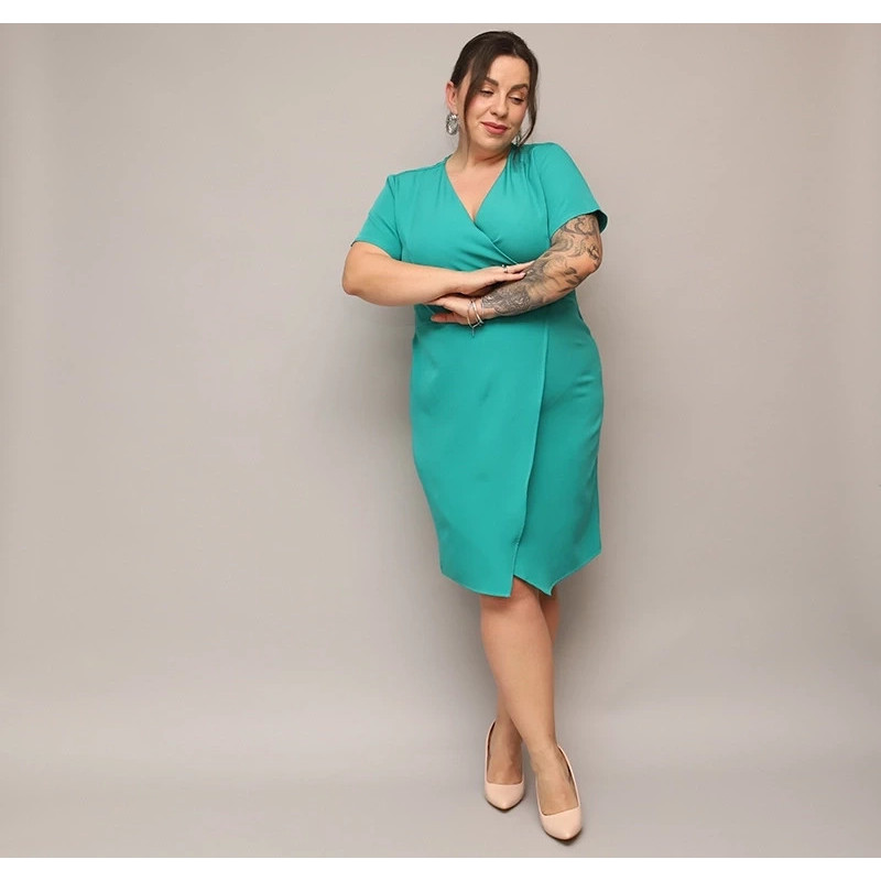 PENCIL DRESS BLACK (273ART)