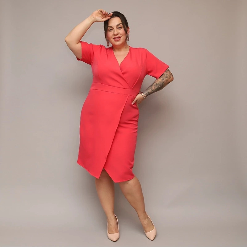 PENCIL DRESS BLACK (273ART)