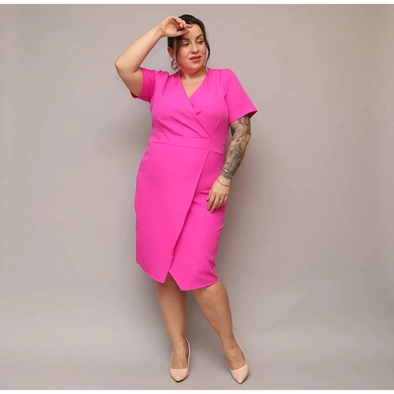 PENCIL DRESS BLACK (273ART)